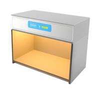 Color Matching Light Booth with LED Light Sources, Professional Color Comparison Box for Textile Printing and Assessment
