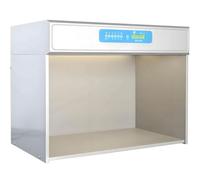 Color Matching Light Box for Accurate Evaluation, 4/5/6 Light Sources LED Cabinet for Ceramics, Shoes, Leather, and Hardware - Perfect for Color Testing