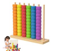 Color Matching Stacking Puzzle Game, 2026 Trendy Fast Pattern Challenge Ring Stack Puzzle for 2 Players, A Fast-Paced Color Matching Puzzle for Family Game Night (#1)