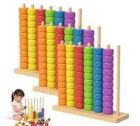 Color Matching Stacking Puzzle Game, 2026 Trendy Fast Pattern Challenge Ring Stack Puzzle for 2 Players, A Fast-Paced Color Matching Puzzle for Family Game Night (#3)