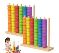 Color Matching Stacking Puzzle Game, 2026 Trendy Fast Pattern Challenge Ring Stack Puzzle for 2 Players, A Fast-Paced Color Matching Puzzle for Family Game Night (#2)