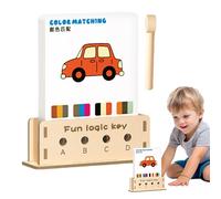 Color Matching Toys - Color Matching Learning Puzzle | Learning Activity for School Home Travel Classroom Preschool Kindergarten Kids Ages 4+