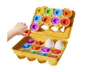 Color Matching Toys | Interactive Sensory Shape Sorter Toys | Matching Eggs Sorting Games | For Kid Boys Children Teens Women Men Adult New Year Kindergarten Birthday Home Park Playground Summer Winte