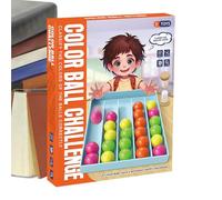 Color Matching Toys - Toddler Ball Sorting Learning Toy - Learning Sensory Activities Educational Fidget for Classroom Holiday Basket Travel Kindergarten Stocking Easter