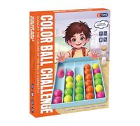 Color Matching Toys, Toddler Ball Sorting Set, Educational Learning Activities for Preschool, Fine Motor Skill Development Games, Classroom Travel Tools Stocking Basket Holiday Kindergarten Fun