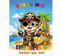 COLOR ME! COLORING BOOK KOOKY MR. CAT