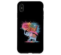Color Me Crazy Happy Holi Festival Colors India Hindu Kids Case for iPhone XS Max