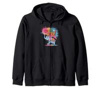Color Me Crazy Happy Holi Festival Colors India Hindu Kids Zip Hoodie