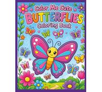 Color Me Cute: Butterflies Coloring Book (Color Me Cute Coloring Books)