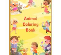 Color Me Friends!: Simple zoo animals book in Alphabet order