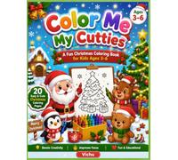 Color Me -- My Cutties: A Fun Christmas Coloring Book