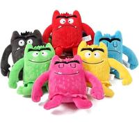 Color Monster Plush Toys, 6Pack 5.9in Emotional Characters Educational Toys for Developing Social Skills at Home and in The Classroom