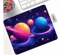 Color Moon Gaming Mouse Pad, High Precision Smooth Surface with Anti-Fray Stitched Edges, Professional Mouse Mat for Gaming & Esport, Non-Slip Rubber Base, Water Resistant MousePad 47 x 35 cm d0d-16