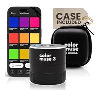 COLOR MUSE 3 Portable Color Matching and Paint Scanner Device with Protective Travel Case - Wireless Digital Colorimeter Sensor for Accurate Color - Pocket-Sized, Easy Carry, Indoor/Outdoor Projects