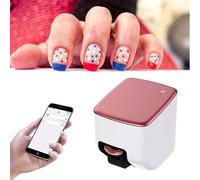 Color Nail Printer Machine, With Fast Drawing In 10S/Customized Printing Content/Automatic Nail Size Recognition, Support Wifi