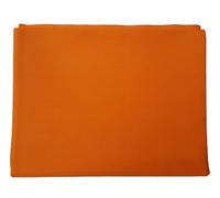 Color Nirvana Pure Cotton Poplin Unstitched Fabric 2.2 Meters x 32 Inches Solid Colour Cloth Material for Women's Saree Skirts, Petticoats, Pyjamas, Patiyala Pants, Salwar Etc. (Saffron)