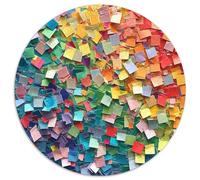 Color Note Jigsaw Puzzles for Adults Gifts 1000 Pieces Fun Challenging Home Decors Brainteasing Abstract Style Jigsaw Puzzle for Women Men Adult 1000pcs (67.5x67.5cm)