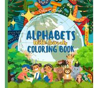 Color-O-Clock: ABC Animal Coloring Book: Fun & Learning with Cute Creatures A-Z!: A Fun & Educational Alphabet Coloring Adventure with Adorable ... Coloring Adventure with Adorable Animals!