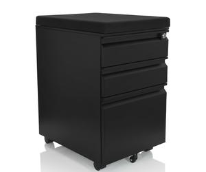 COLOR OS | Metal - Mobile Drawer Unit Black