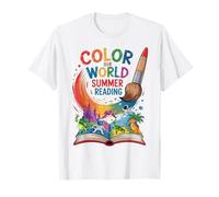 Color Our World Summer Reading, Librarians & bookworms T-Shirt