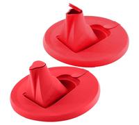 Color Outlet Distributor Closure Distributor with Built-in Pouring, Color Cover | 2-Pack Color Storage Lid | Secure with Integrated Spout, Leak to Pr