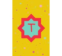 Color Outside the Lines: T Monogram Initial Journal