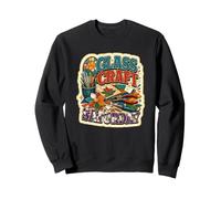 Color Panel Saturday Workshop Humor Sweatshirt