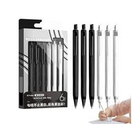 Color Pens Fine Point | Smooth Writing 0.7mm 6 Colors Washable,Acrylic Colored Pens Set - for Note Taking Watercolor Painting Artistic Sketching Comic Storyboarding
