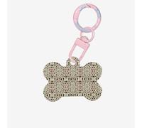 Color Petoskey Stone Printing Bone Shape Dog Tags Double Sided Personalized Pet Pendants for Dogs and Cats
