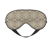 Color Petoskey Stone Printing Versatile Sleep Eye Cover Soft Eye Mask Reversible for Meditation & Travel Eye Mask Unisex