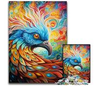 Color Phoenix 1000Pc Adults Jigsaw Puzzle Wooden Puzzles Challenging Brain Teaser for Teenagers, Family Game Night Fun 50x75CM/19.68x29.52inch