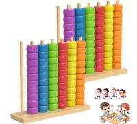 Color Pile Up Challenge,Color Stack Challenge Game,Family Board Game - Quick Thinking Stacking Challenge, 2-4 Players, Travel-Friendly Party Game for Games Night (A/2PCS)