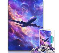 Color Plane 1000 Pieces Jigsaw Puzzles For Teens And Adults,Help The Brain Exercise Addictive Toys to Cultivate Patience Suitable for Couples 38x52cm