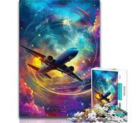 Color Plane Puzzles for Adults Teens 1000pc Puzzle,Help The Brain Exercise Addictive Toys to Cultivate Patience Parent-child Interaction (38x26cm)