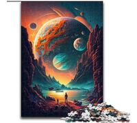 Color Planet 1000 Piece Jigsaw Puzzle for Adults Teens, Educational Games Home Decoration Suitable for Desktop Decoration (50x75cm)