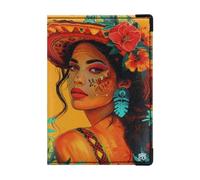 Color Pop Anti-piracy Passport Protector - Latino Collection - Made in France - Printed PVC - 13.5 x 9.7 cm, Chica, 13,4 x 9,6 x 0,5 cm, Classic