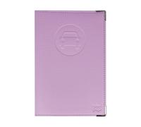 Color Pop Car Document Holder - Made in France - PVC - French Papers - Grey Card Case - Driving Licence - 15 x 10.2 cm, Lilac, 15 x 10,2 x 0,5 cm, Classic