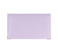 Color Pop Cheque Book Case - French Made - Cheque Book/Credit Card/Miscellaneous Papers (Lilac)
