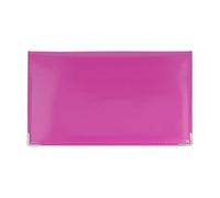 Color Pop Cheque Book Case - Made in France - Cheque Book/Credit Card/Miscellaneous Papers (Fuchsia)
