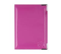 Color Pop Extra-flat armoured wallet (anti-RFID) - French manufacture - protection of bank data (Fuchsia)