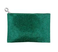 Color Pop Flat Pencil Case - PVC Disco - Nylon Zip - 11.5 x 16.5 cm, Fir, H x l x Ep : 11,5 x 11,5 x 1 cm, Classic