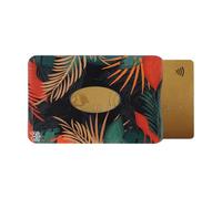 Color Pop Rigid Card Holder Anti-RFID, Bank Protection, PVC, 9.2 x 6 x 0.5 cm, Made in France, Catrina, 6 x 9,1 x 0,4 cm, Classic