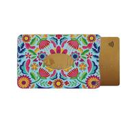 Color Pop Rigid Card Holder Anti-RFID, Bank Protection, PVC, 9.2 x 6 x 0.5 cm, Made in France, Dahlia, 6 x 9,1 x 0,4 cm, Classic