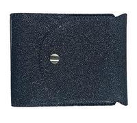 Color Pop Sparkly Side Checkbook Holder Anthracite Grey Made in France, white, Checkbook holder that folds to put your checkbook on the side