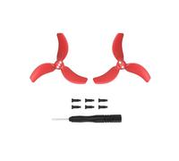 Color Propellers Replacement Blades Prop with Screws for DJI Avata 2, fits for DJI Avata 2 Accessories (one pair red)