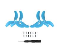 Color Propellers Replacement Blades Prop with Screws for For DJI Avata 2, maintenance replacement parts (Blue)