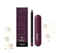 Color-Rich Lip Ampoule & Liner Set, Long-Lasting Moisturizing Lip Oil, Hydrating Lip Duo for Soft Smooth Lips, Glossy Lipstick & Lip Liner, Non-Stick Cup Formula (D)
