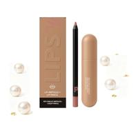Color-Rich Lip Ampoule & Liner Set, Long-Lasting Moisturizing Lip Oil, Hydrating Lip Duo for Soft Smooth Lips, Glossy Lipstick & Lip Liner, Non-Stick Cup Formula (B)