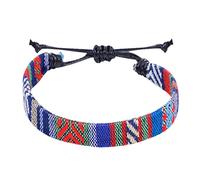 Color Rope Woven Bohemia Adjustable Boho Surfer For Men Women Thin String Handmade Beach Colorful Gumdrop Studs