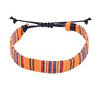 Color Rope Woven Bohemia Adjustable Boho Surfer For Men Women Thin String Handmade Beach Colorful Gumdrop Studs